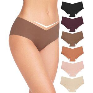 Seamless Bikini Underwear Women's Cotton Crotch Breathable Quick-Dry